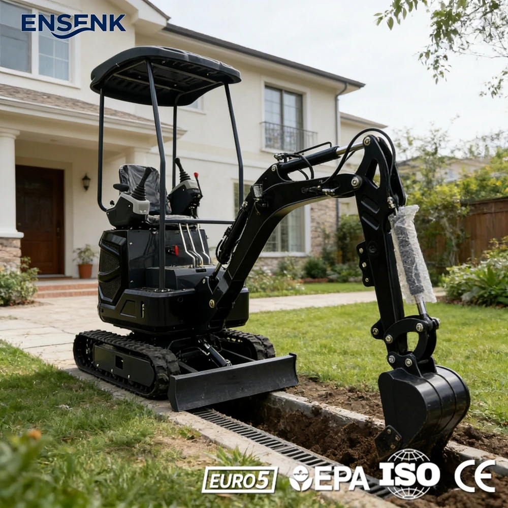 

Mini Excavator 1.0Ton 1.2Ton 1.7Ton Construction 2.5Ton Diesel Engine Yanmar CE Europe Fast Delivery Excavators