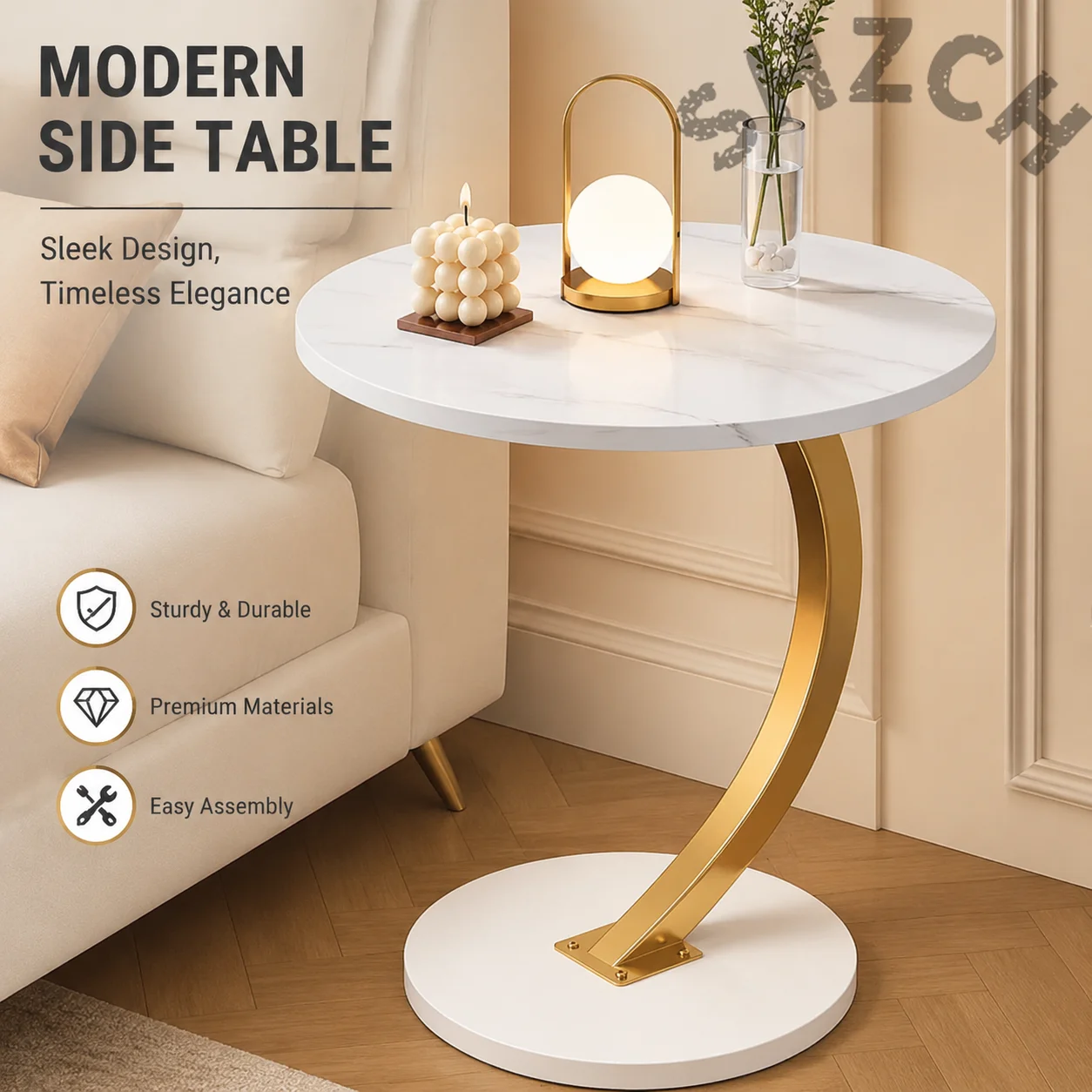 Center Ergonomic Round Coffee Tables Breakfast Coffee Aesthetic Luxury Small Luxury Space Saving Bistro Simple Hotel Furniture