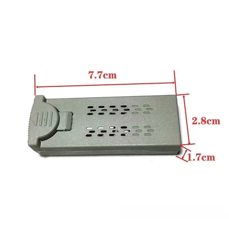 3.7V 1600mAh Modular Battery for 4DRC F10 WiFi RC Drone Rechargeable Li-Po Replacement for 6K Quadcopter Accessories