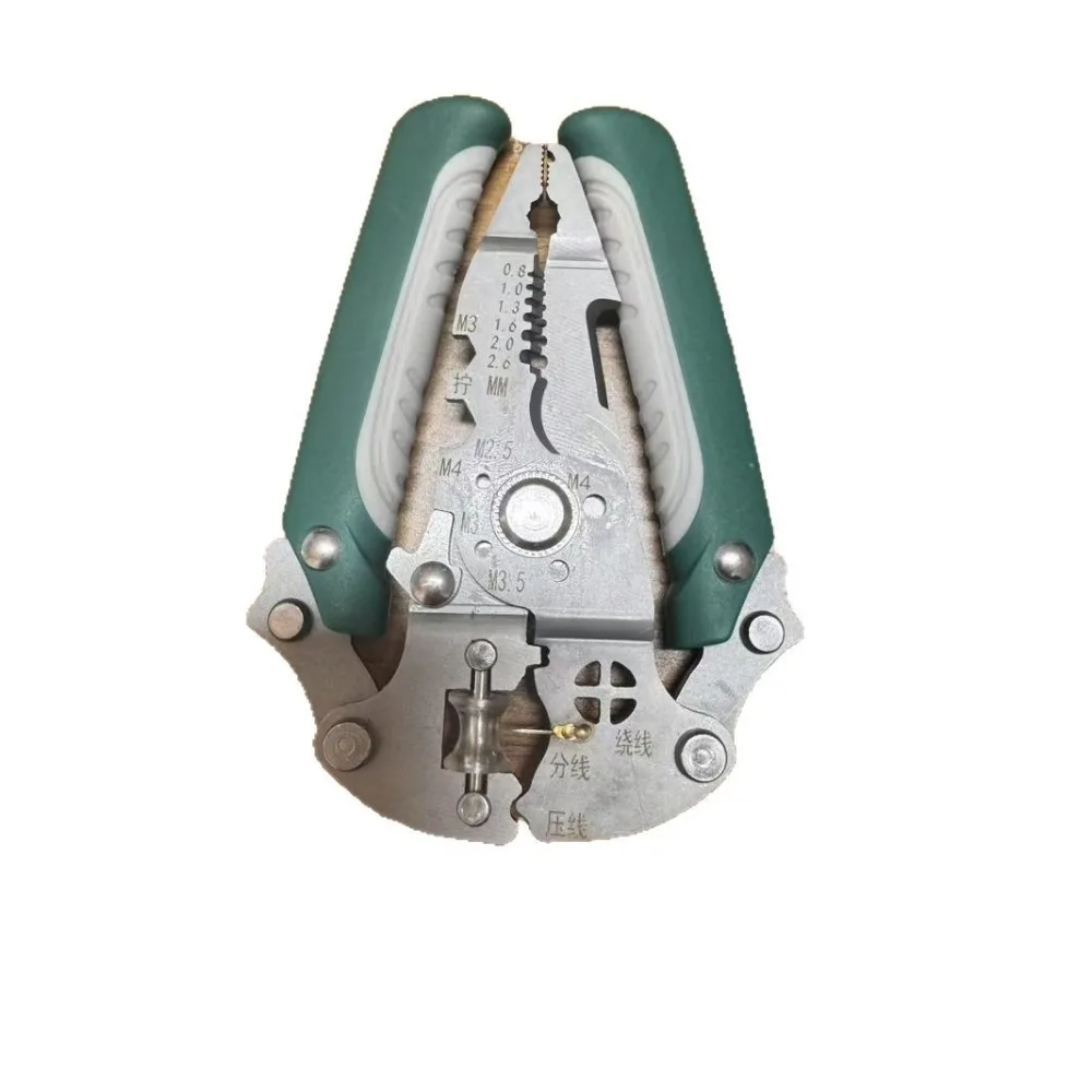 

Многофункциональные электрические плоскогубцы для зачистки проводов, удобные складные плоскогубцы для зачистки проводов, нескользящие плоскогубцы для проводки кабеля