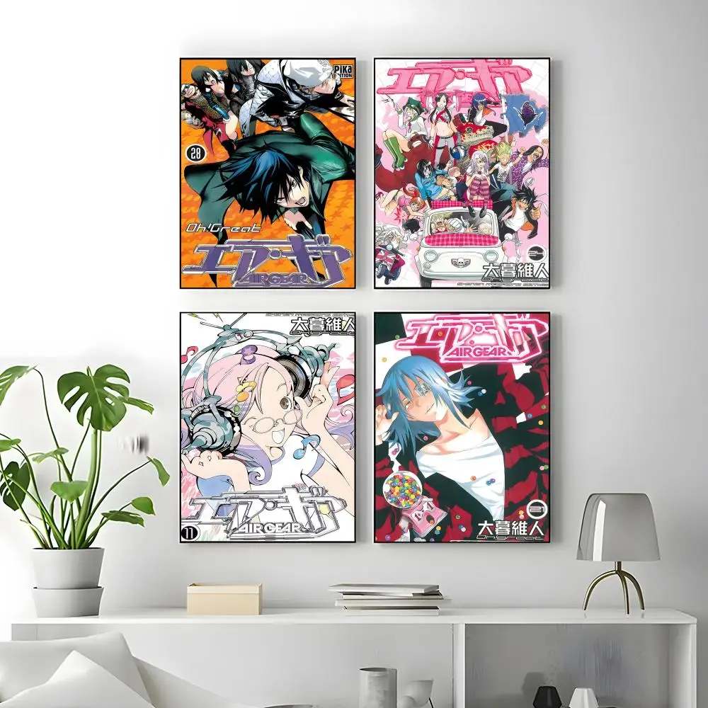 A-Air Gear Poster High-quality vintage prints & posters for home, bar, cafe, aesthetic wall art. view 2