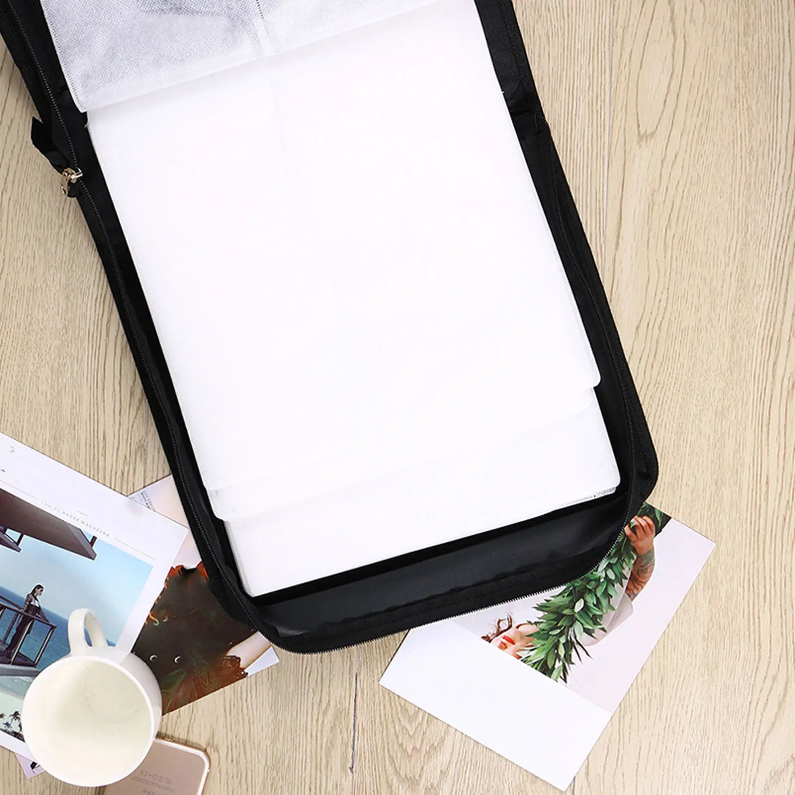 320 Disc Cd Dvd Wallet Holder Bag Album Organizer Media Storage Box Portable Tough Zippered Exterior Easy Find Separate Interior