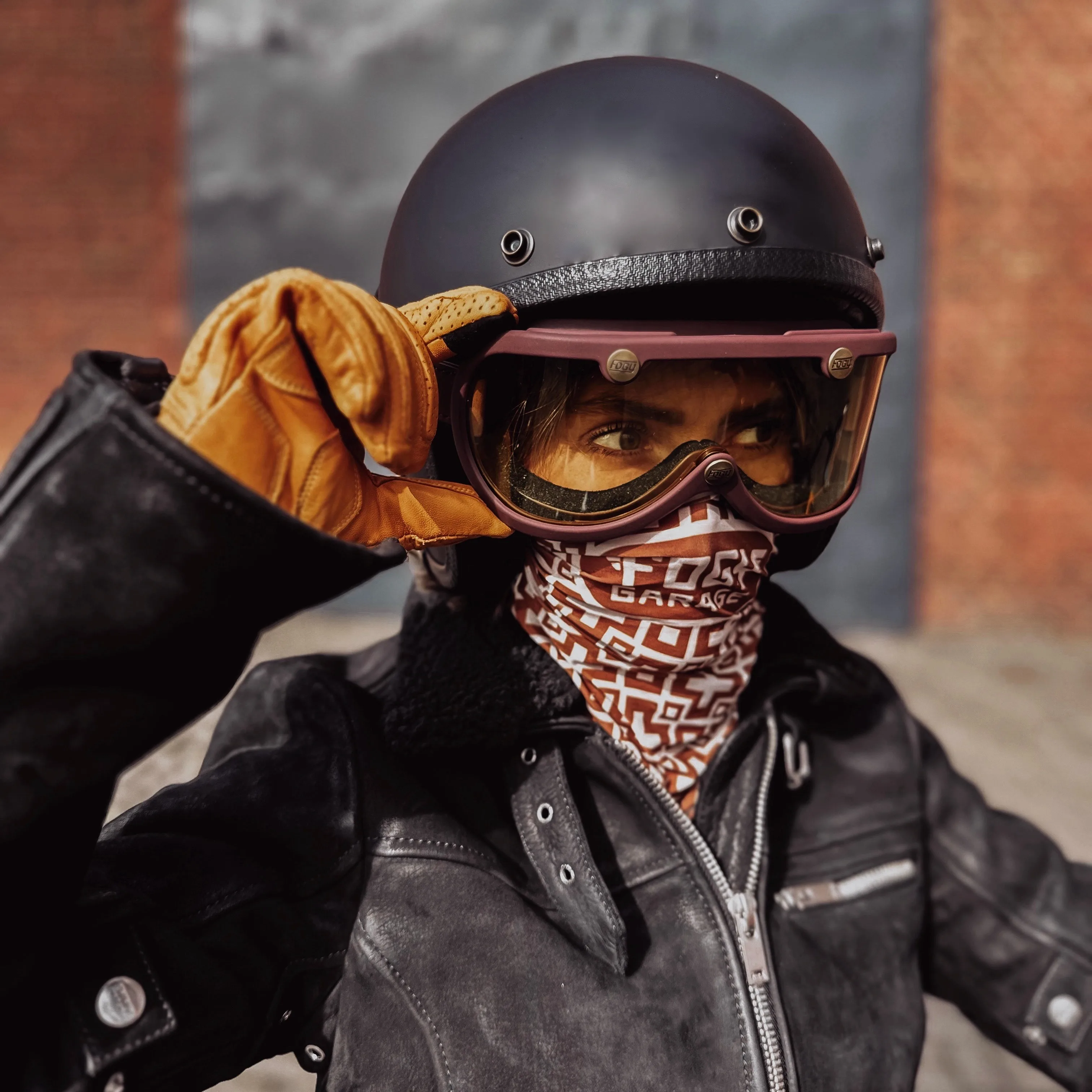 

Retro Headscarf Neck Cover Men's and Women's Outdoor Locomotive and Motorcycle Cycling Face Towel KnightSunscreenBreathable Mask