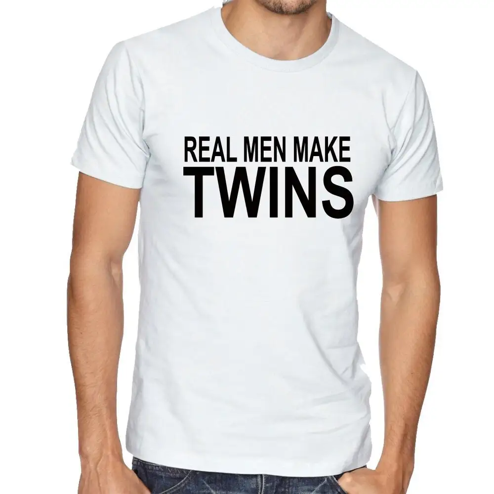 Real men make twins T Shirt tee gift tumblr top fashion christmas funny present for father mother of