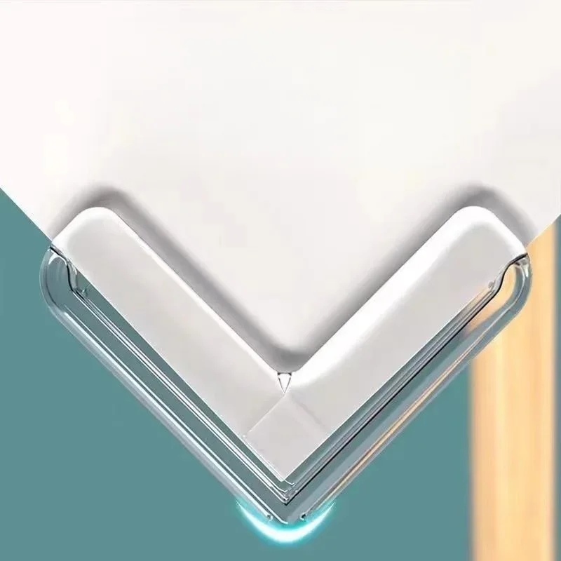 

12 pcs Transparent PVC Baby Protection, Furniture Guard Corner L-shaped Protectors,Anti-crash Table & Chair Corner for Children