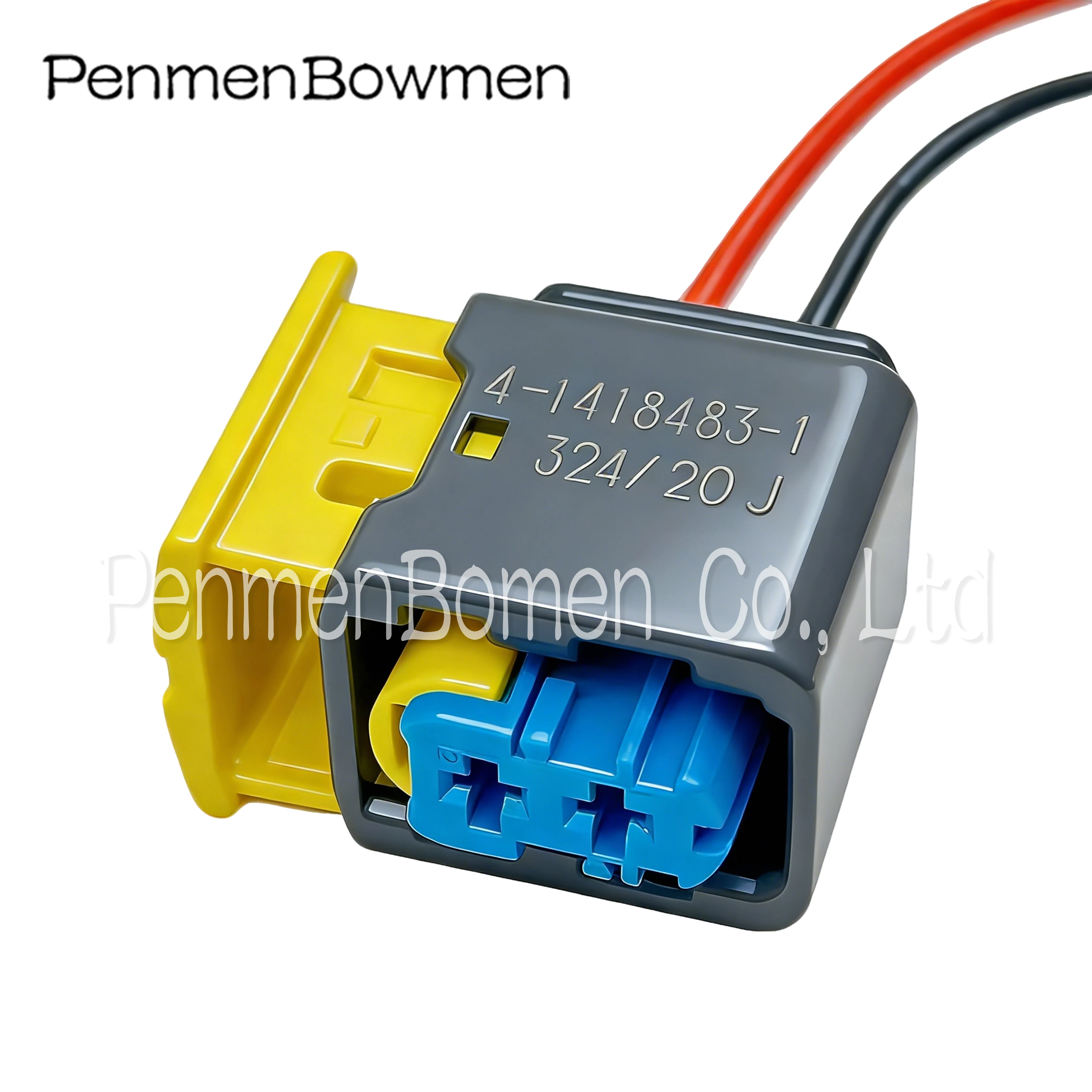 1 Set 2 Pin Car New Energy Vehicle Nitrogen Oxygen Electrical Cable Connectors Female Wire Harness Plug 4-1418483-1 0-1418451-1