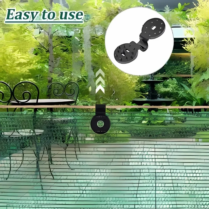 50pcs Heavy Duty Lock Grip Plastic Clips Greenhouse Shade Cloth Fix Clamp Tarp Clips Fence Fabric Clips for Garden Netting