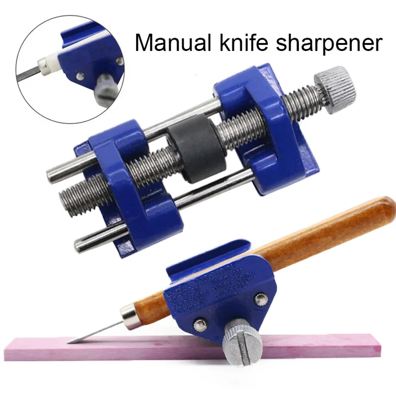 Manual Knife Sharpener Metal Wood Chisel Abrasive Tools Sharpening Blades Tool Honing For Woodworking Iron Planers