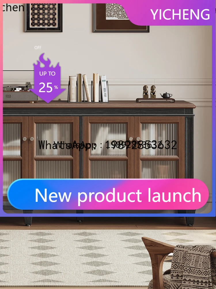 

5 Solid Wood TV Cabinet Living Room Home Use Homestay White Ash Wood Round Table