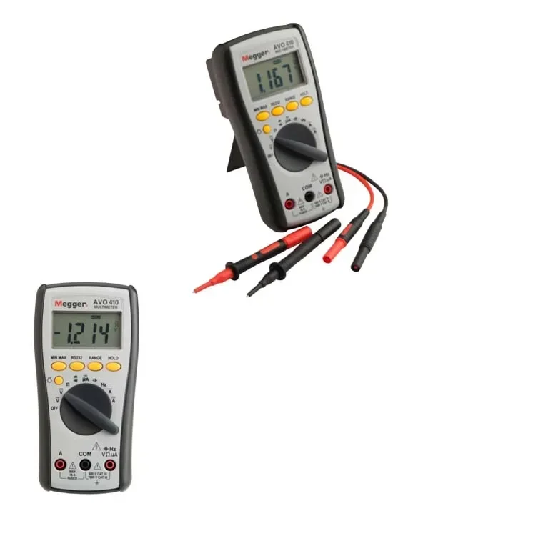AVO410 TRMS digital multimeter  CATIV 600V 1000V CAT III  Electrical testing instruments
