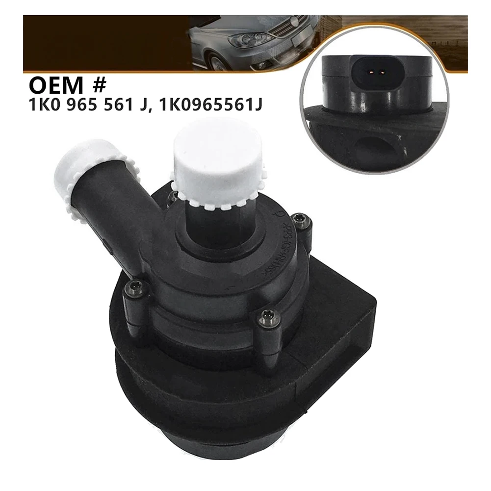 1K0965561J Water Pump Electric Additional Coolant Auxiliary Cooling For-Golf Skoda Seat -  A3 TT Q3 P at B5