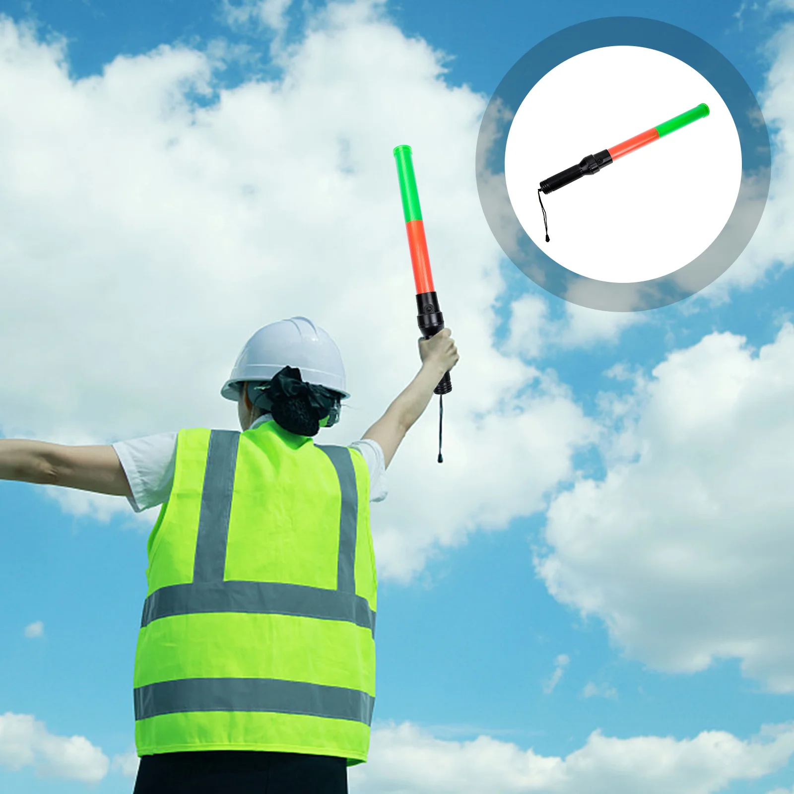 Tools Traffic Reusable Light Stick Multi-function Wand Handheld Glow LED Bright Professional