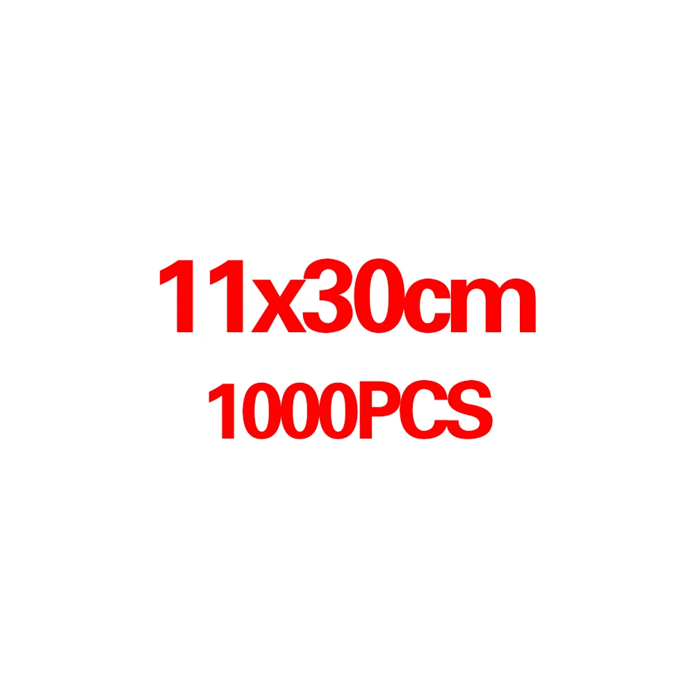 0.08mm thickness 11x30cm - 1000PCS