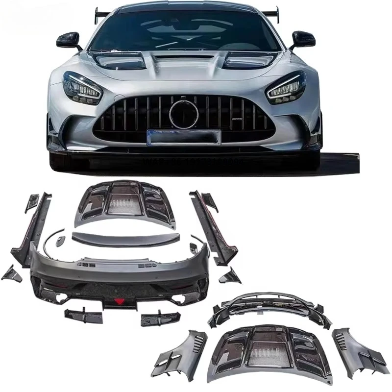 

High Quality Dry Carbon Fiber Body Kit Front Bumper Rear Bunmper Hood for Amg Gt Gts Gt Gtr