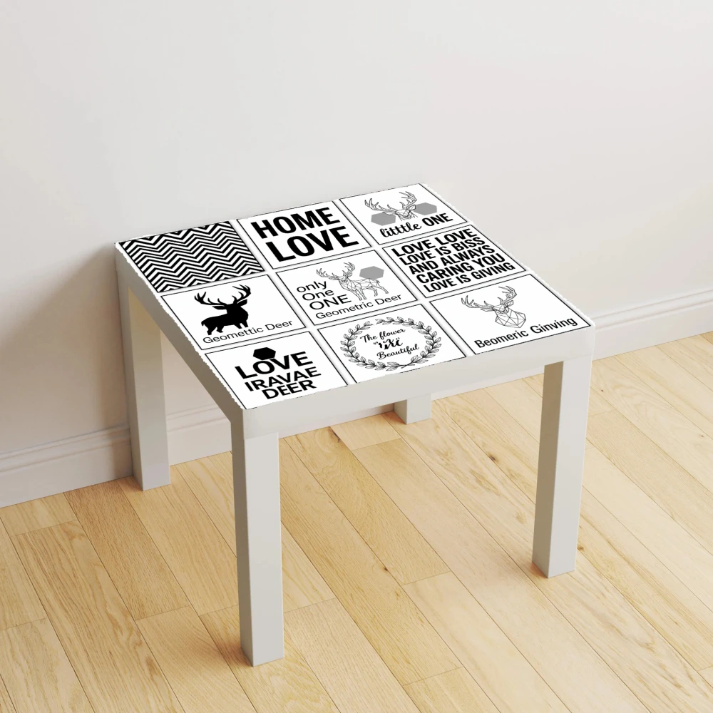 Marble Geometry PVC Table Sticker Cafe Bar Self-adhesive DIY Desk Renovation Decal Waterproof Tablecloth Tile Cover Poster Decor