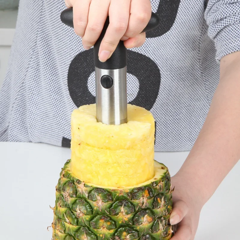 1PCS Spot Stainless Steel Pineapple Peeler Pineapple Corer Slicer Fruit Cutter Easy Slicer Peeler Kitchen Gadget