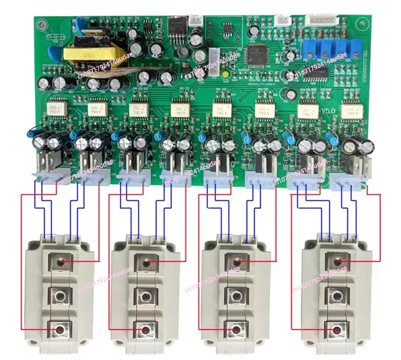 

Three-phase Four-arm Sine Wave IGBT Module Driver Board