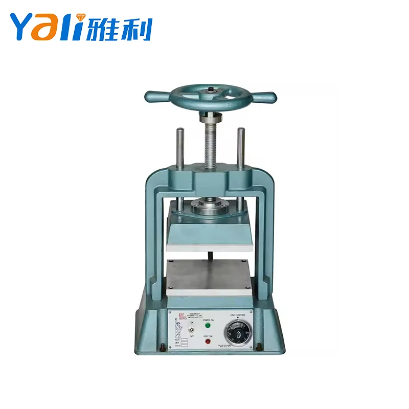 220V Rubber Vulcanizing Press Bumper Compression Molding   Vulcanizer Mould Pressing Machine Jewelry Making Equipment