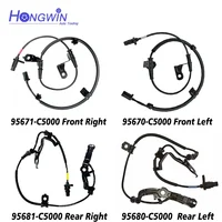 Delantero trasero LH RH nuevo Sensor de velocidad ABS para Kia Sorento 2016-2017 95670-C5000 95671-C5000 95680-C5000 95681-C5000 2.0L 2.4L 3.3L