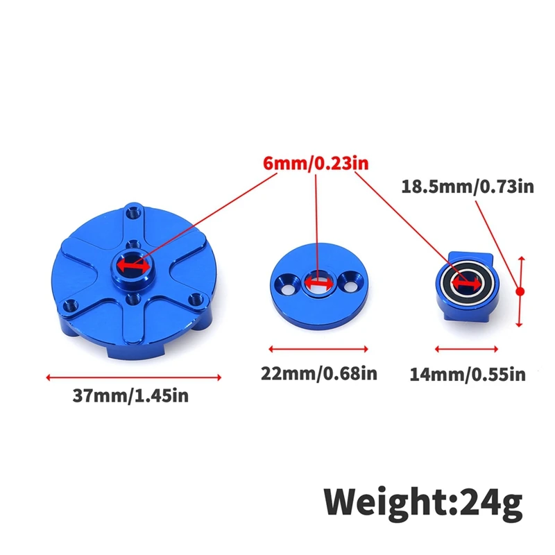 Metal Transmission Cush Drive Housing Spur Gear Mount 7793X for Traxxas 1/5 X-Maxx 1/6 XRT RC Car Upgrade Parts