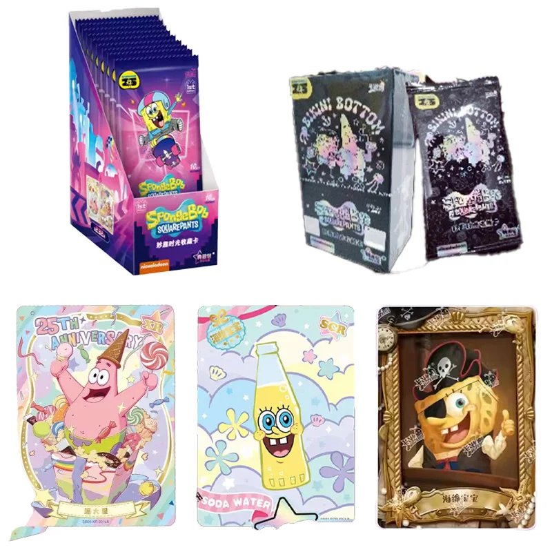 

KAYOU оригинальные штаны «Губка Боб» Fun Times FE Vol.3 2, ограниченное памятное издание, аниме, коллекционная карта периферийных устройств, игрушка в подарок