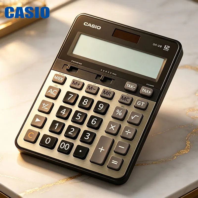 Casio DS-2B Basic arithmetic calculator - Simple operation - Suitable for daily arithmetic by both the elderly and children