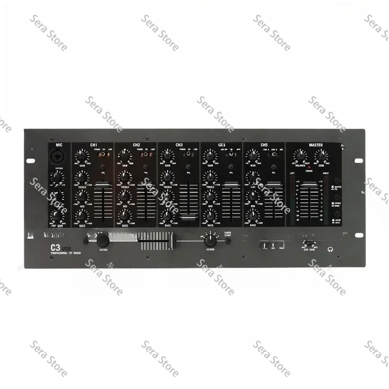 Professional DJ mixing console C3 USB mixer