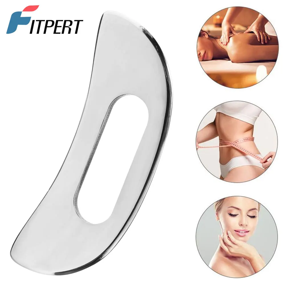 

Stainless Steel Scraping Gua Sha Tools Massage Tool,Muscle Scraper IASTM Massage Tools for Relaxing Soft Tissue,Reduce Back Pain