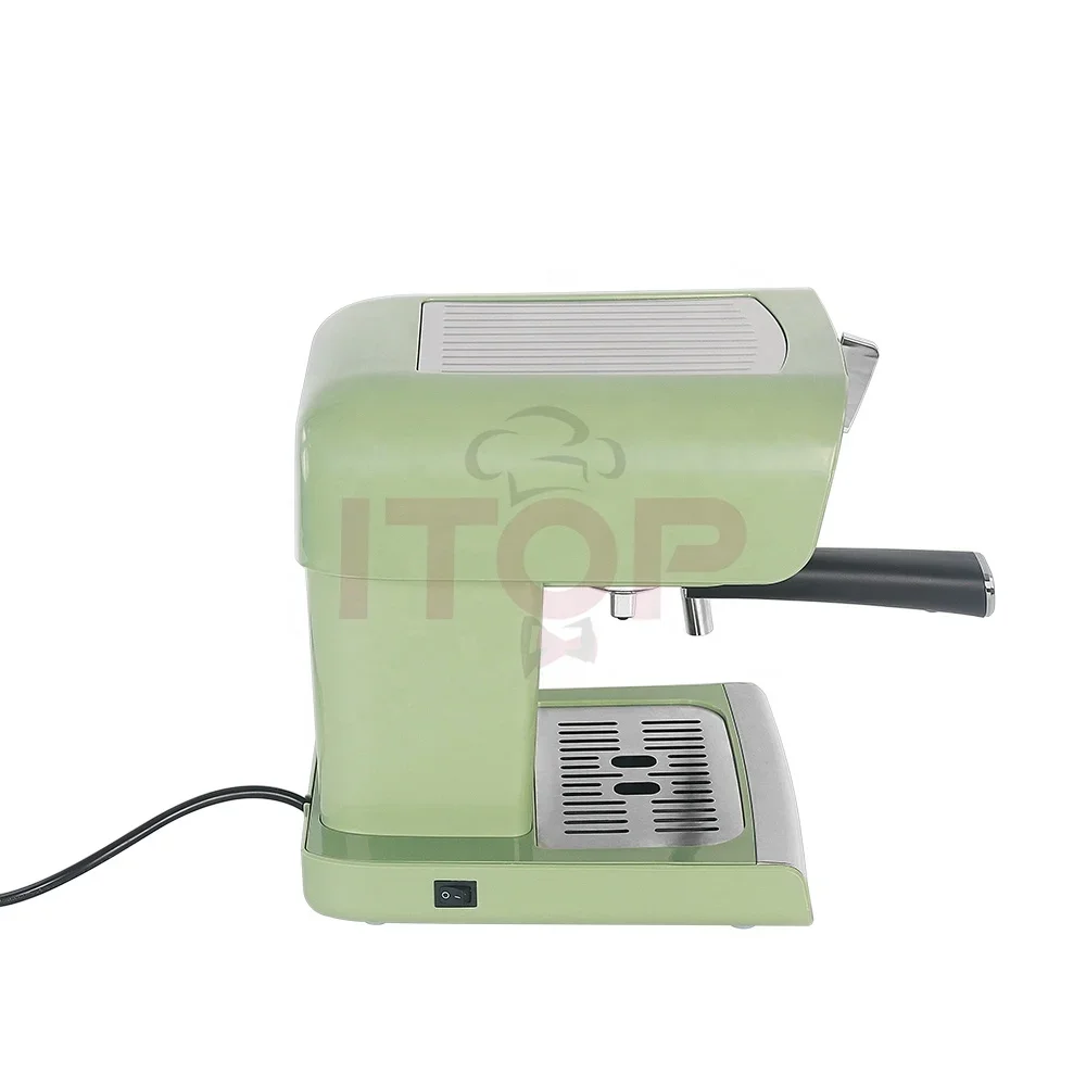 Macchina per caffè espresso per uso domestico Macchina per cappuccino da 20 bar Pompa ad alta pressione Macchina per fare il caffè da ufficio