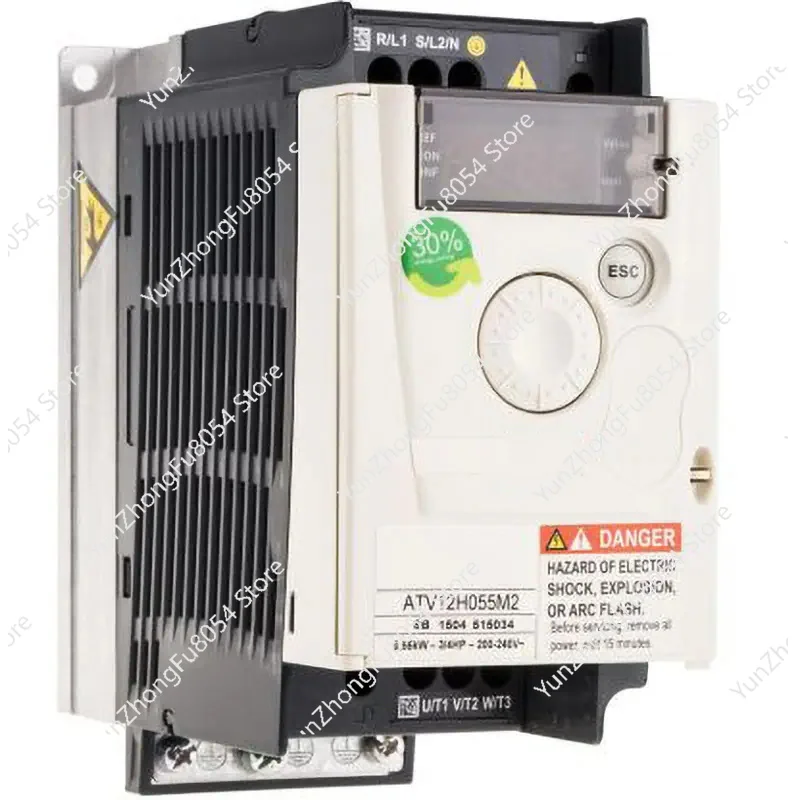 For ATV12H055M2 Variable Speed Drive Altivar 12 0.55kW 0.75hp 200 To 240V 1 Phase with Heat Sink