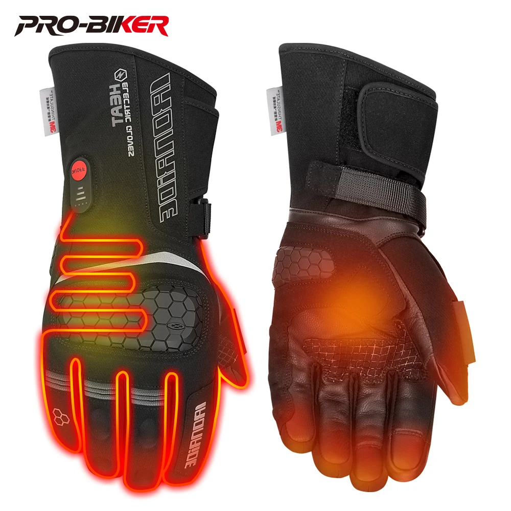 

Зимние морозостойкие перчатки, перезаряжаемые перчатки с сенсорным экраном, мужские и женские перчатки с подогревом, перчатки для катания на мотоцикле по снегу