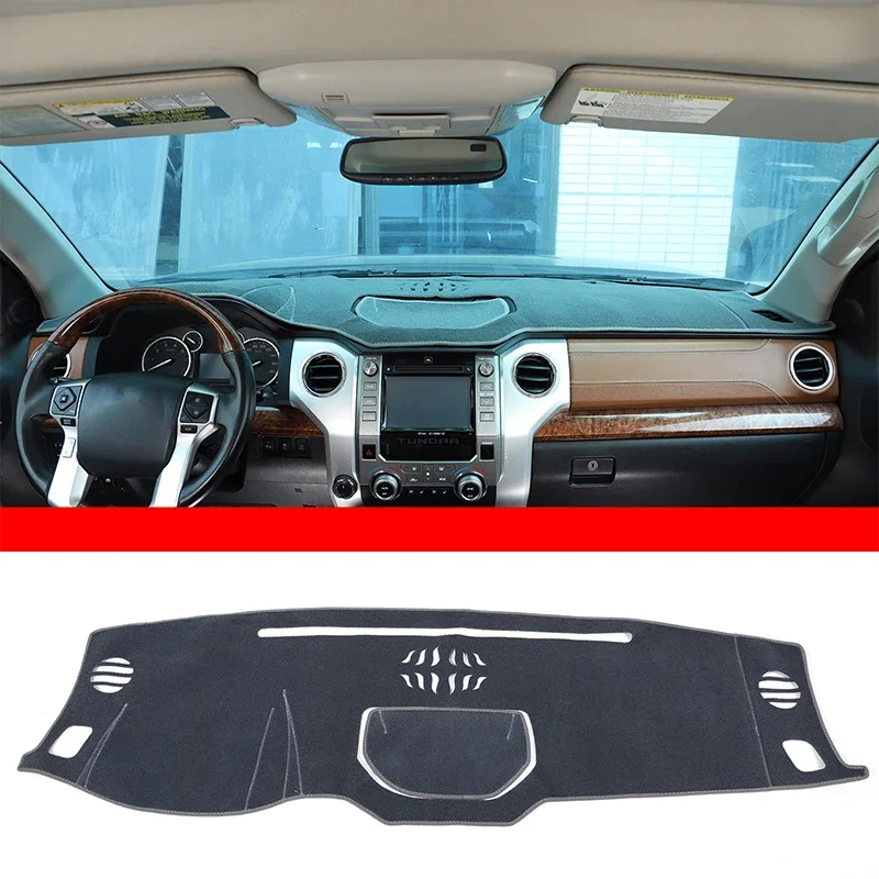 

For Toyota Tundra 2014-2021 polyester car styling car center console sun protection mat car interior protection accessories LHD