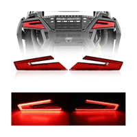 All Terrain Beach Bike Red 12V LED Brake Light for Polaris RZR PRO XP XP4 2020-2021 Brake Tail Light