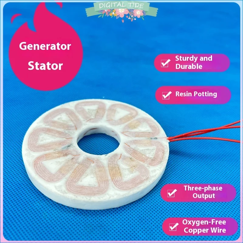 Quality Guarantee Miniature Disc Generator Coreless Generator Coil Coil Disk Coil Stator Generator Stator