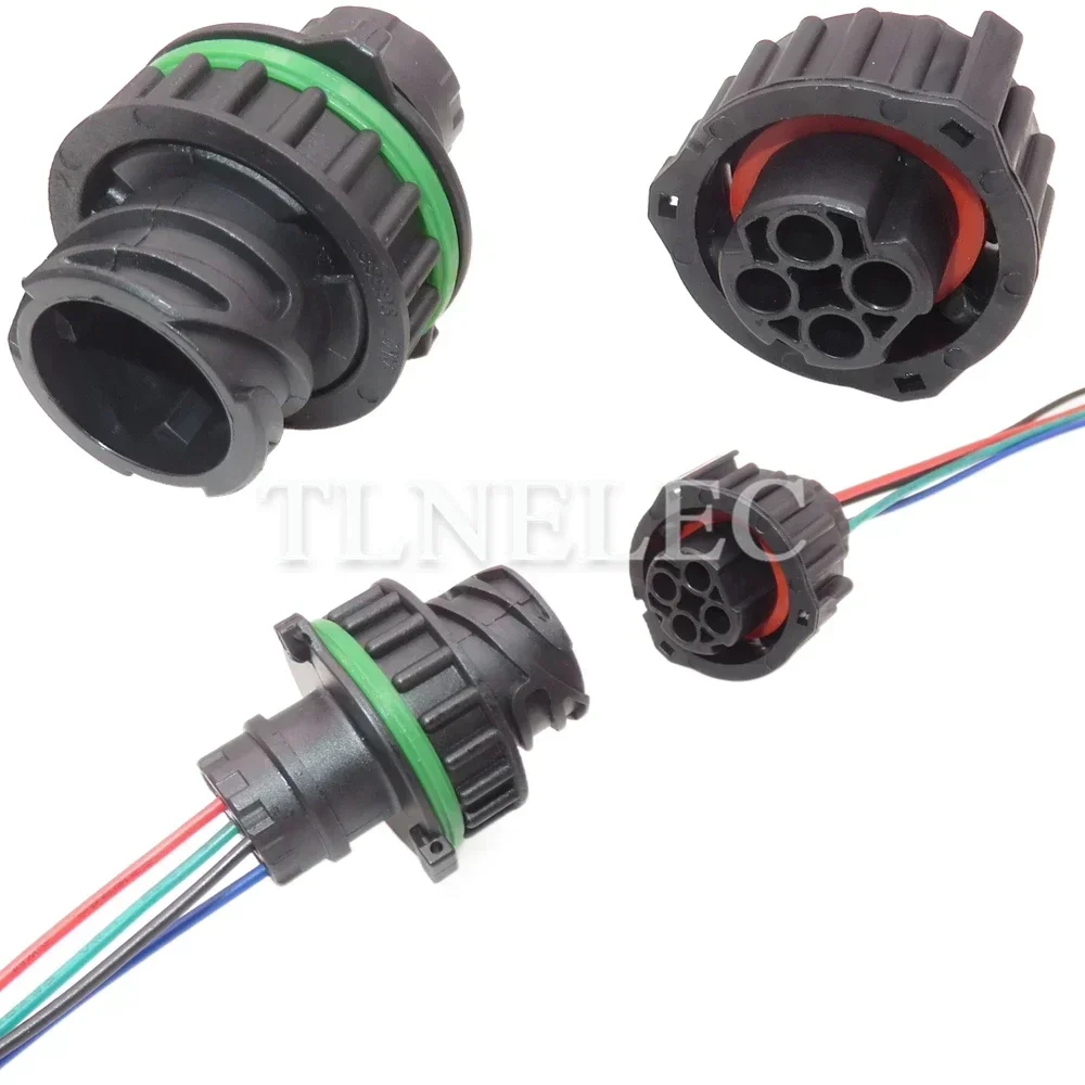 4 Pin Way Automobile Odometer Speed Sensor Sealed Socket With Wires Car Wire Harness Sockets 1-967402-1 1-967325-1