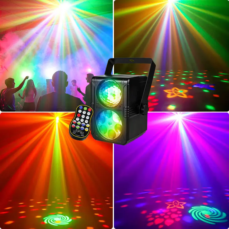 15W Mini Honeycomb Disco Ball Light Family Birthday Bar Children's Room Wedding Card OK Party Banquet Decoration Light