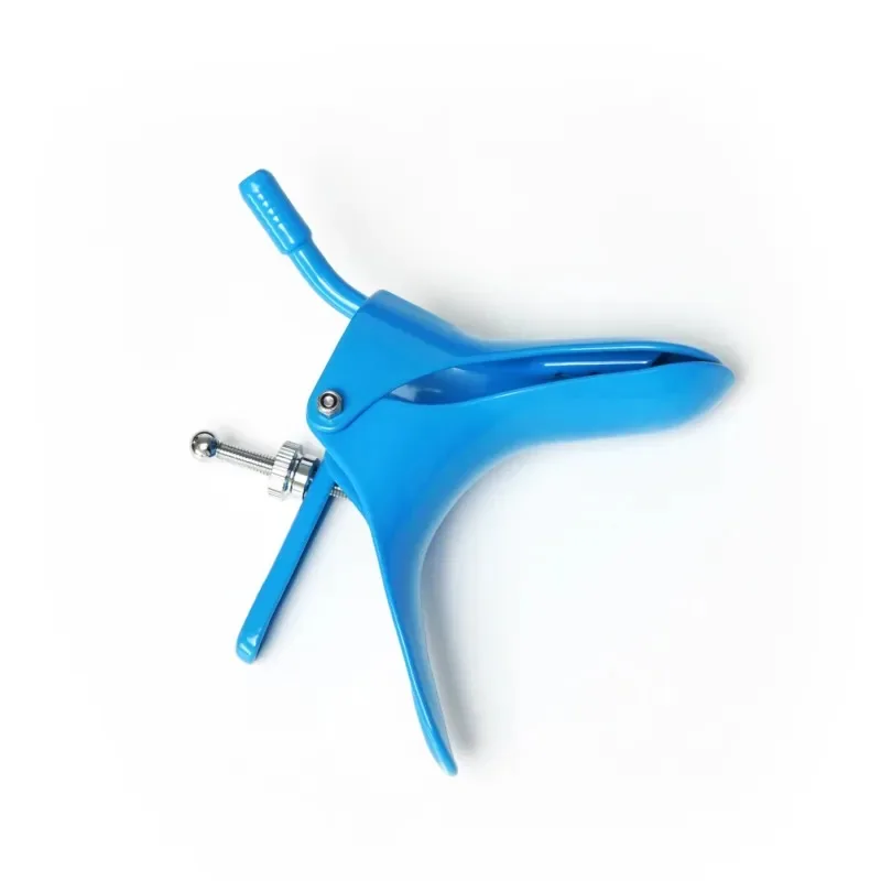 Hot Sale Medical Reusable Stainless Steel Insulated Vaginal Speculum with Smoke Evacuation Tube for LEEP LLETZ Surgery SJR