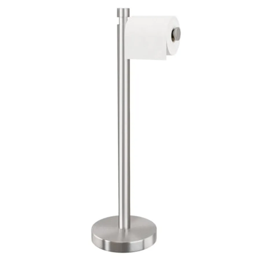 

Toilet Per Holder d FreandinWeighted and S Bhed Niel SinleSteel Design wi Non-Slip tof Tissue Roll Holder for Modern Baroom RV