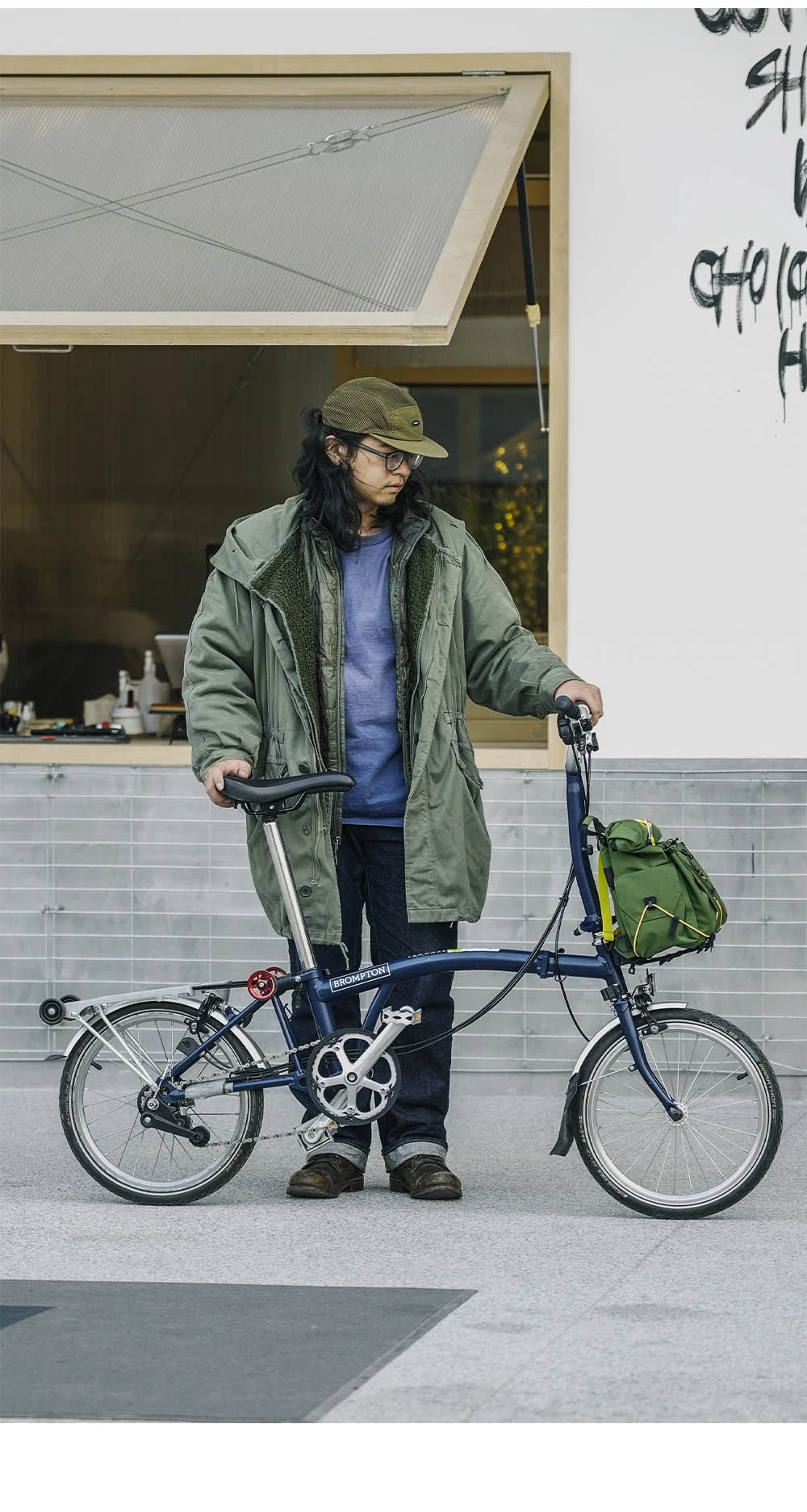 Rhinowalk X Ridgeloop Fahrradlenkertasche 17L, schnell abnehmbare Fahrrad-Fronttasche mit Adapterblock, inklusive Adapterblock für Faltrad/MTB – Detail 2