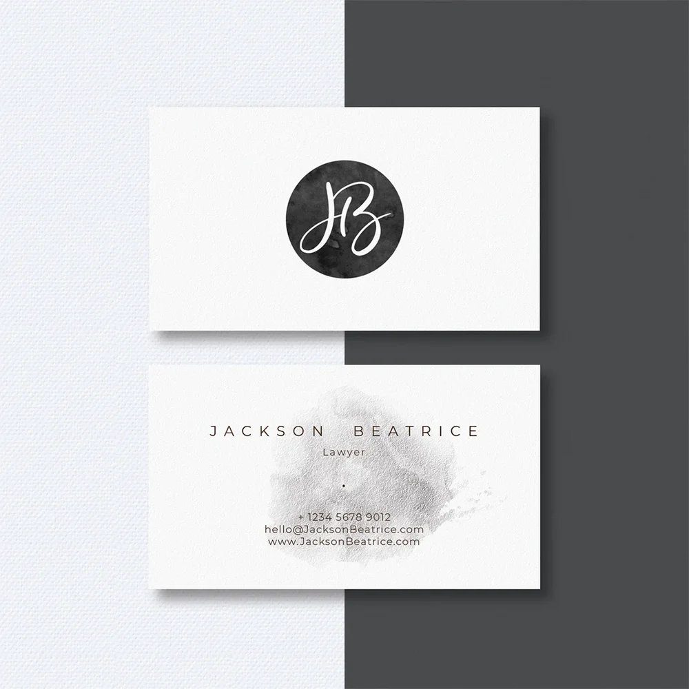 Individuelle Visitenkarten mit personalisiertem Logo, farbige Dankeskarten, Weihnachtsgrußkarten, Hochzeitseinladungen 9x5,4cm, doppelseitig – Detail 14