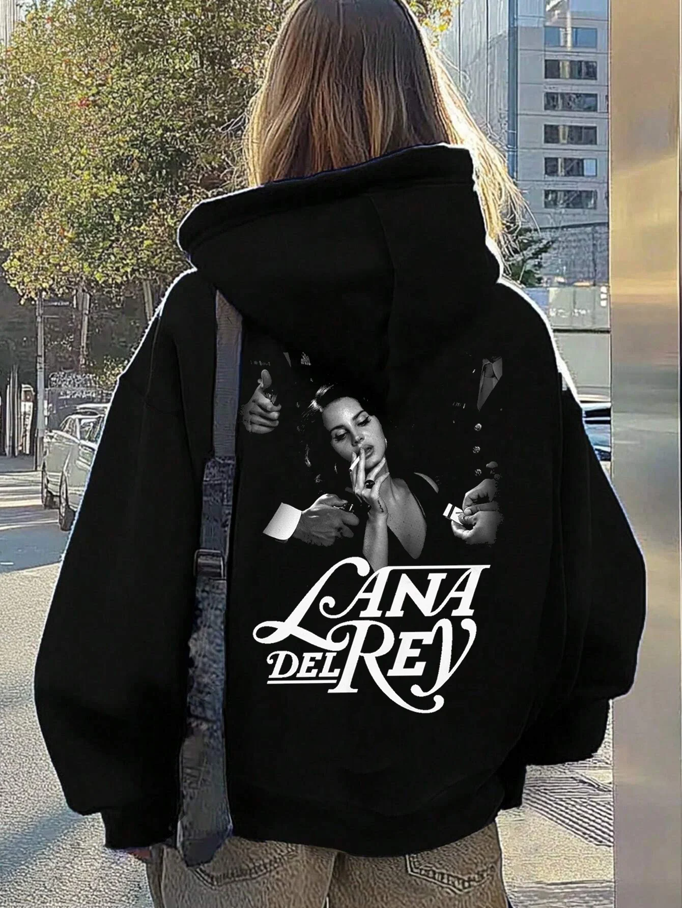 Street Style Kultur Hoodies Lana Del Rey Boy Liebhaber Amerikanischen Hip Hop Rock Langarm Tops Männer Frauen Casual Streetwear Tops