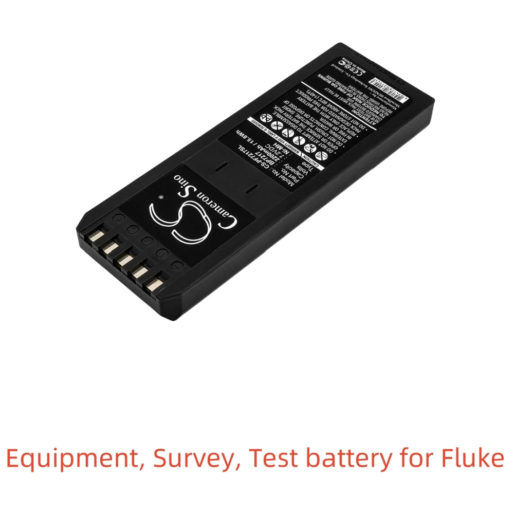 بطارية اختبار مسح Ni-MH ، بطارية لـ Fluke ، بجهد V ، مللي أمبير في الساعة ، 741B ، 743B ، من من من من نوع 867B DSP100 DSP2000