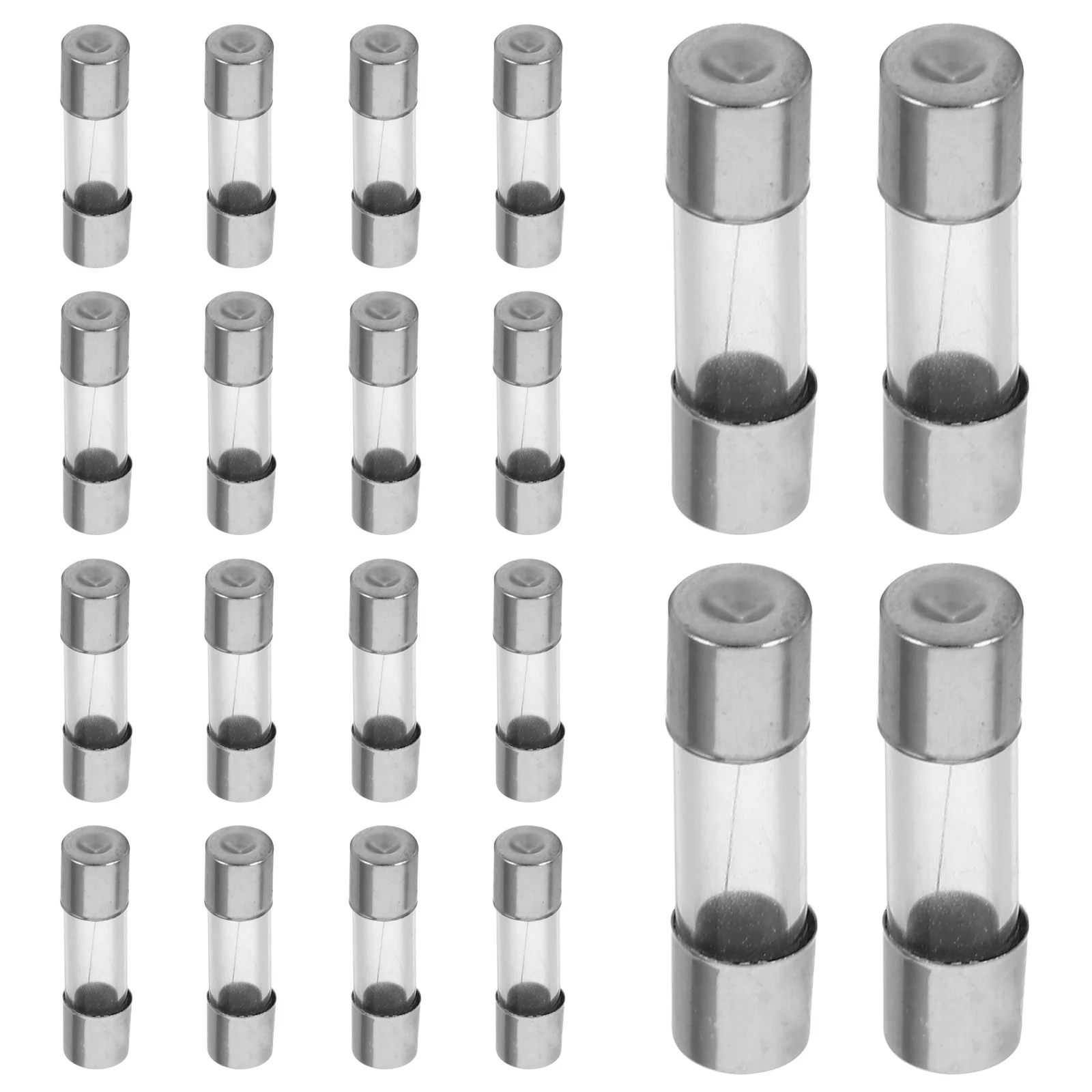 

20Pcs 5x20mm Glass Fuse Fast-Acting 2a Electrical Safety Protection for Circuit Boards Home Electronics Fast Blow Fuse