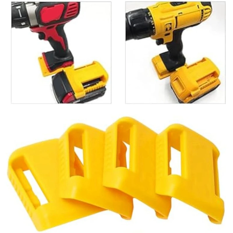 Tool Holders And Battery Holder For Dewalt 20V Wall Mount Hanger Battery Drill Tool Storage Shelf For Milwaukee M18 Durable