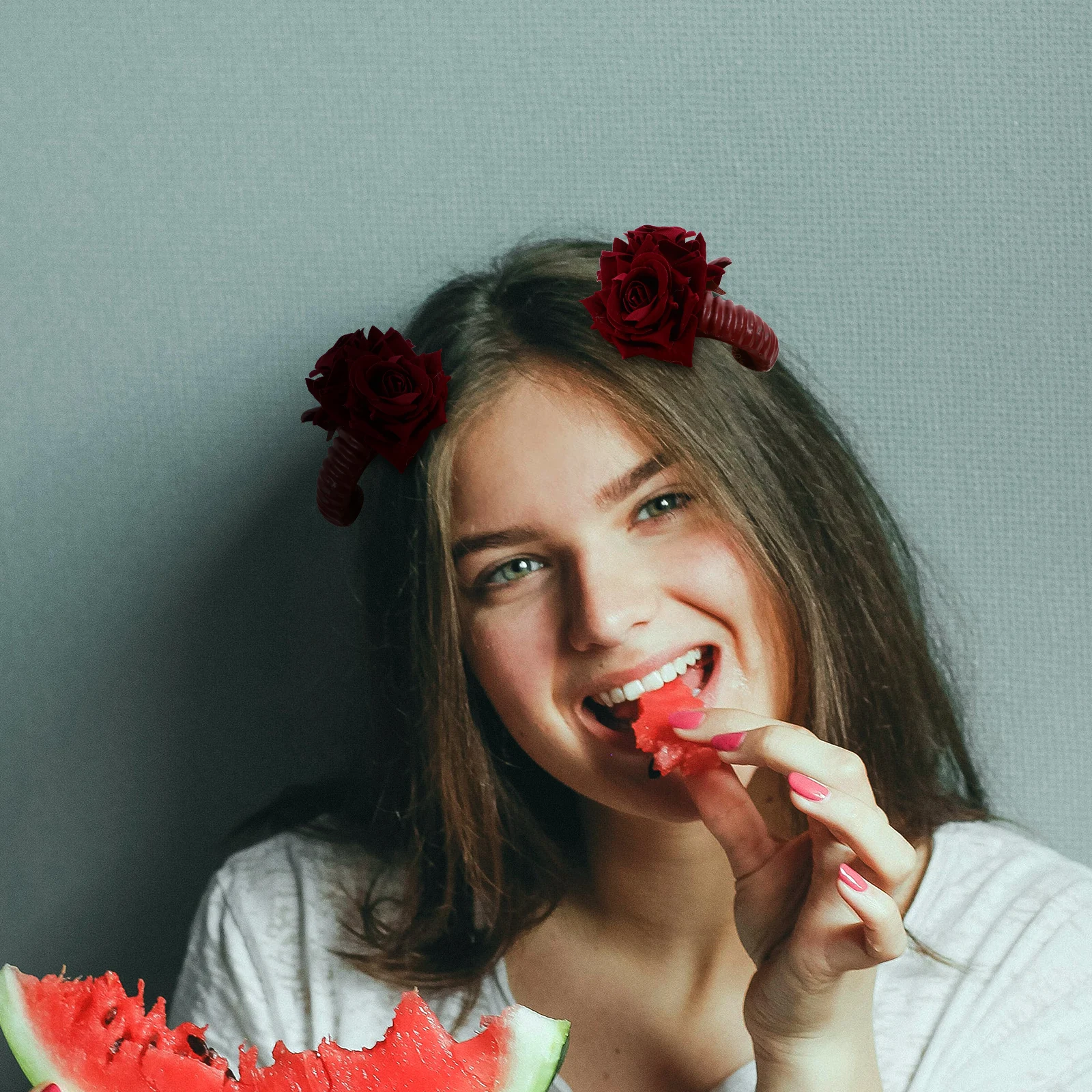 

Заколка для волос с овечьим рогом, заколки с дьяволом, заколки для косплея с рогами Pe, Хэллоуин