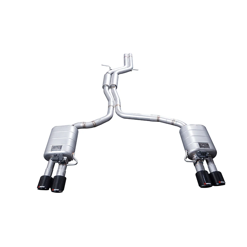 [Custom product] Suitable for 09-16 Audi S5,3.0T, 4.2L modified mid-end electronic valve exhaust muffler sound wave