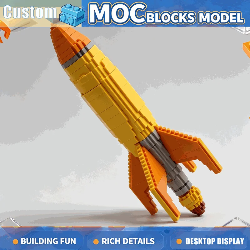 3560 PCS Space Rocket Building Blocks War Series Galaxy Launch Technology Vehicle Modify Model DIY Creative Assembly Toy Gifts