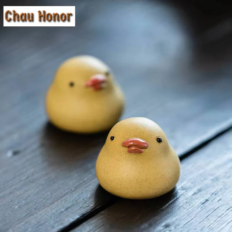 

2 шт./набор, декоративная фигурка чая Yixing Zisha для домашних животных