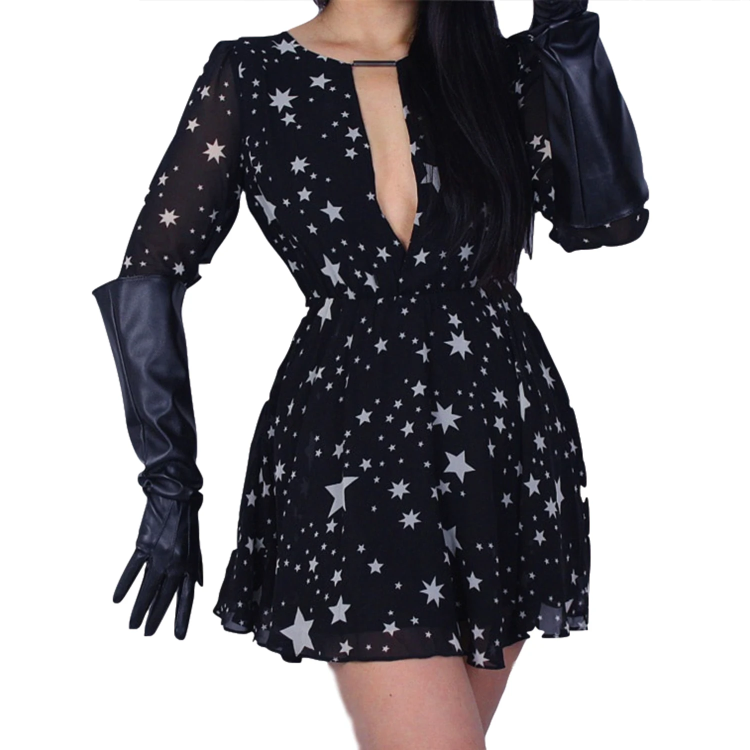 luvas-de-couro-unissex-dooway-pretas-com-mangas-largas-e-soltas-de-pu-sintetico-longas-ate-o-cotovelo-para-fantasias-de-cosplay-e-Opera
