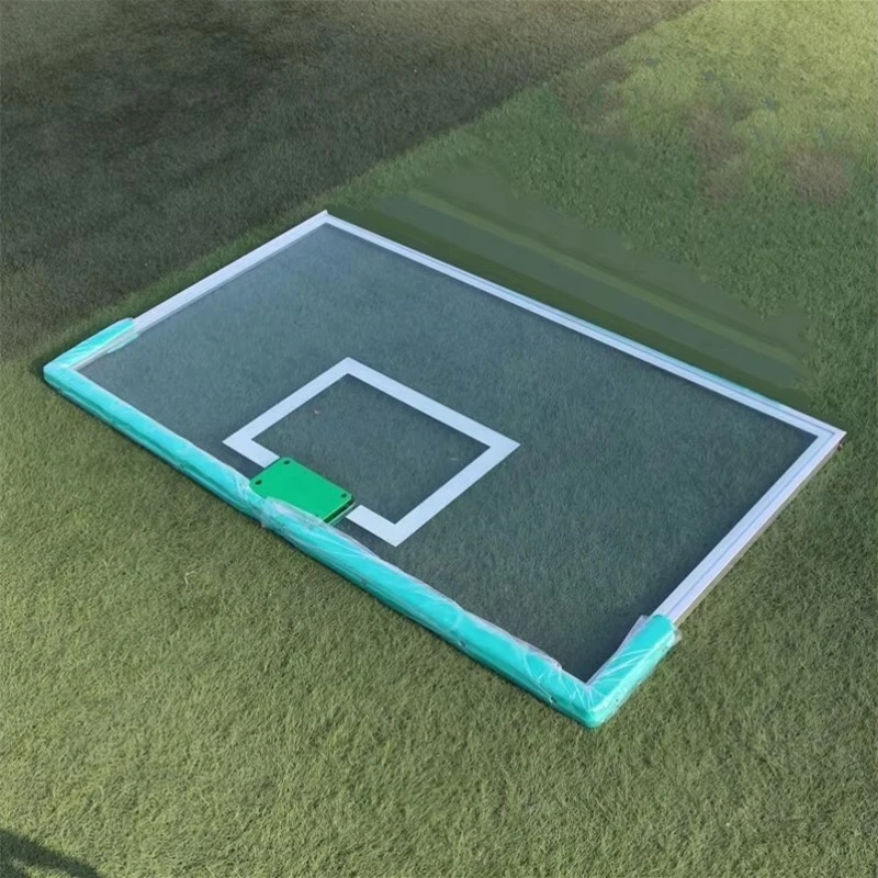 Fiberglass Tempered Glass Basketball Backboard Wall-mounted Basketball Hoop
